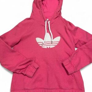Adidas Women's Vibrant Pink Hoodie